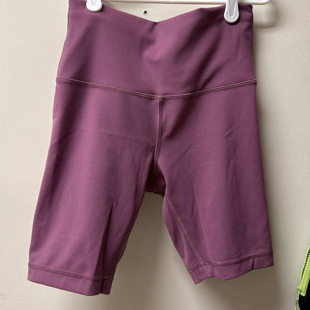 Wunder train high rise biker shorts